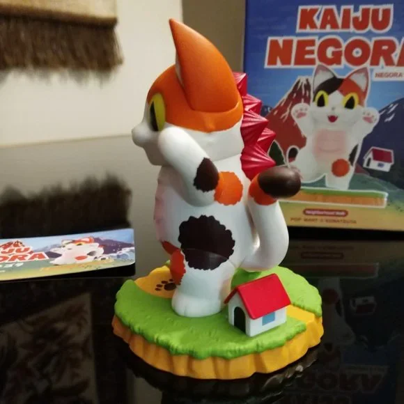 Godzilla Kitty Negora POP MART x Konatsu Neighborhood Walk Blind Box Figure - Picture 3 of 8